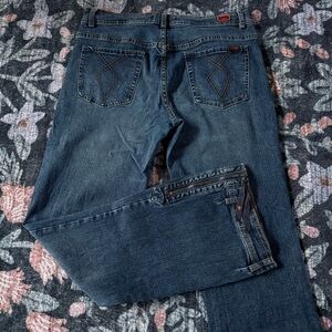 Vigoss Straight Leg Jeans with Ankle Zips and Loops (11/12)